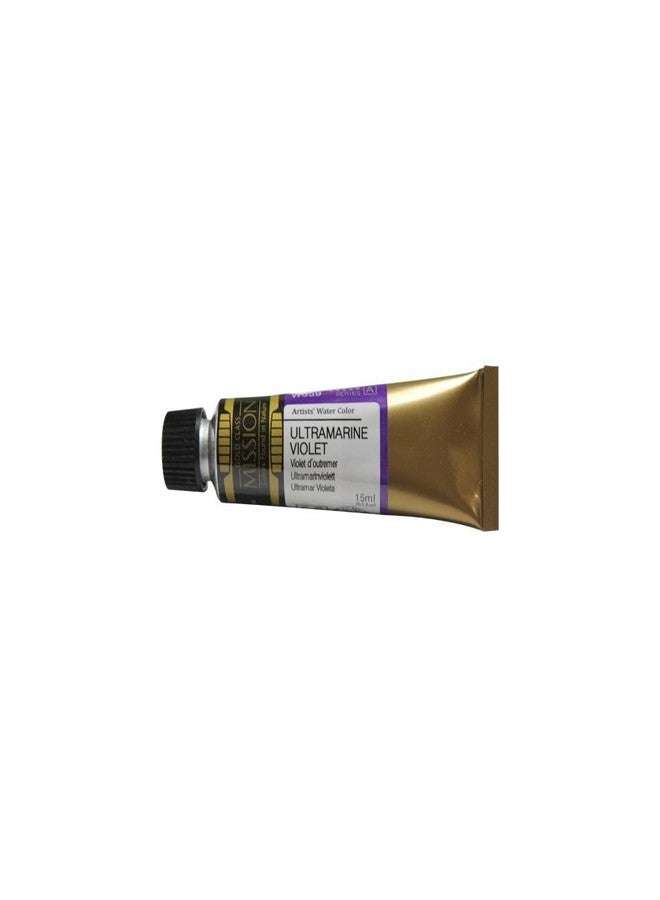 Mijello Gold Class Water Color, 15ml, Ultra Marine Violet - Image 1