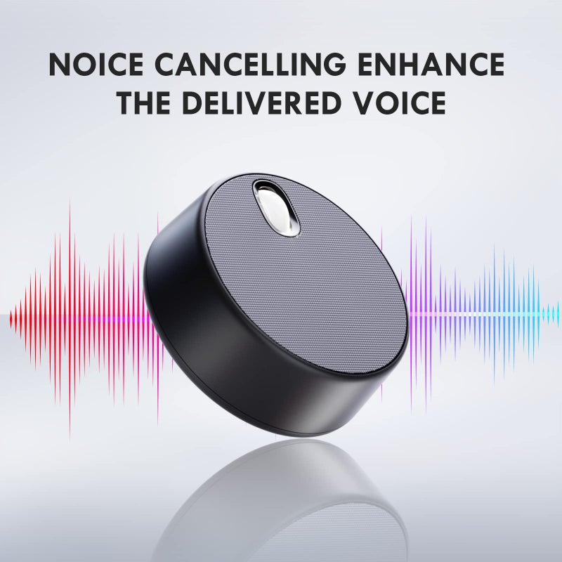 ROFALL مكبرات صوت كمبيوتر ROFALL USB مع ميكروفون، مكبر صوت للكمبيوتر المحمول مع ميكروفون، وضعين صوتيين، التقاط صوت محسن بدون استخدام اليدين، متوافق مع زووم للمكالمات الشخصية واجتماعات المكتب المنزلي - Image 4