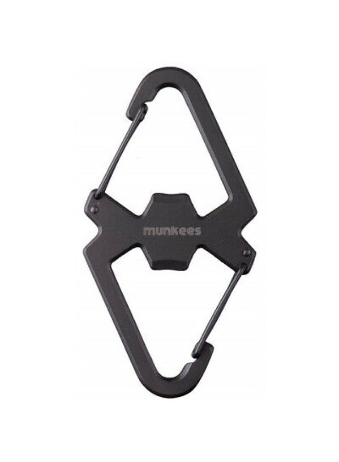 Munkees DOUBLE CARABINER WITH BOTTLE OPENER - Image 1