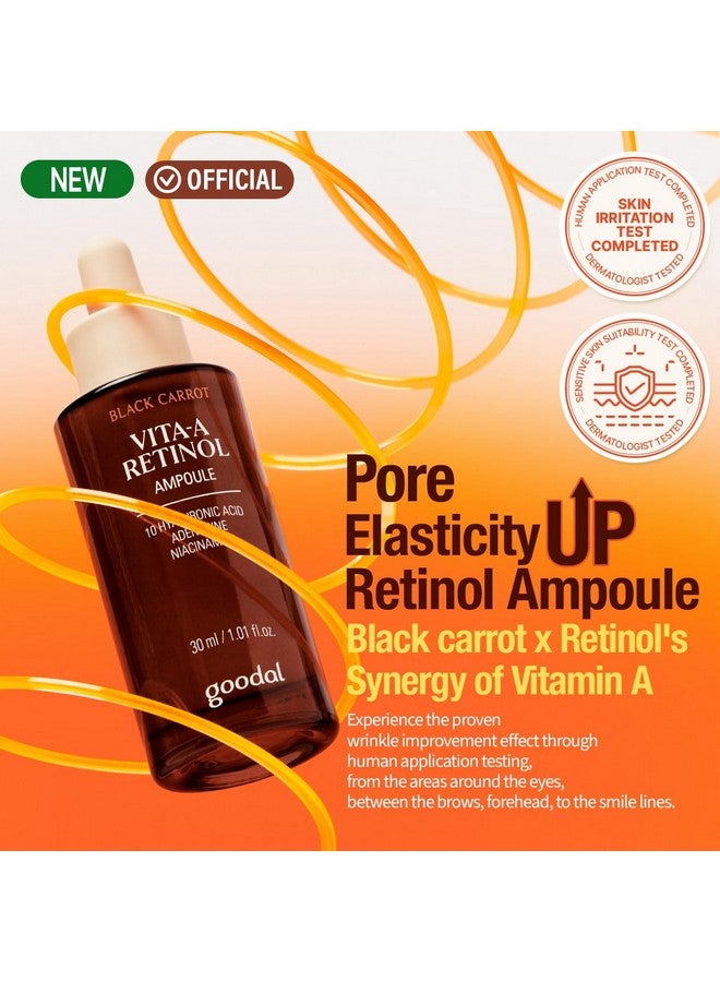 أمبولة ريتينول فيتا-أ من جودال بلاك كاروت، 30 مل، سيروم مرطب للوجه لبشرة متوهجة، سيروم خفيف الوزن، للعناية بالبشرة الكورية، منتجات التجميل الكورية - Image 2