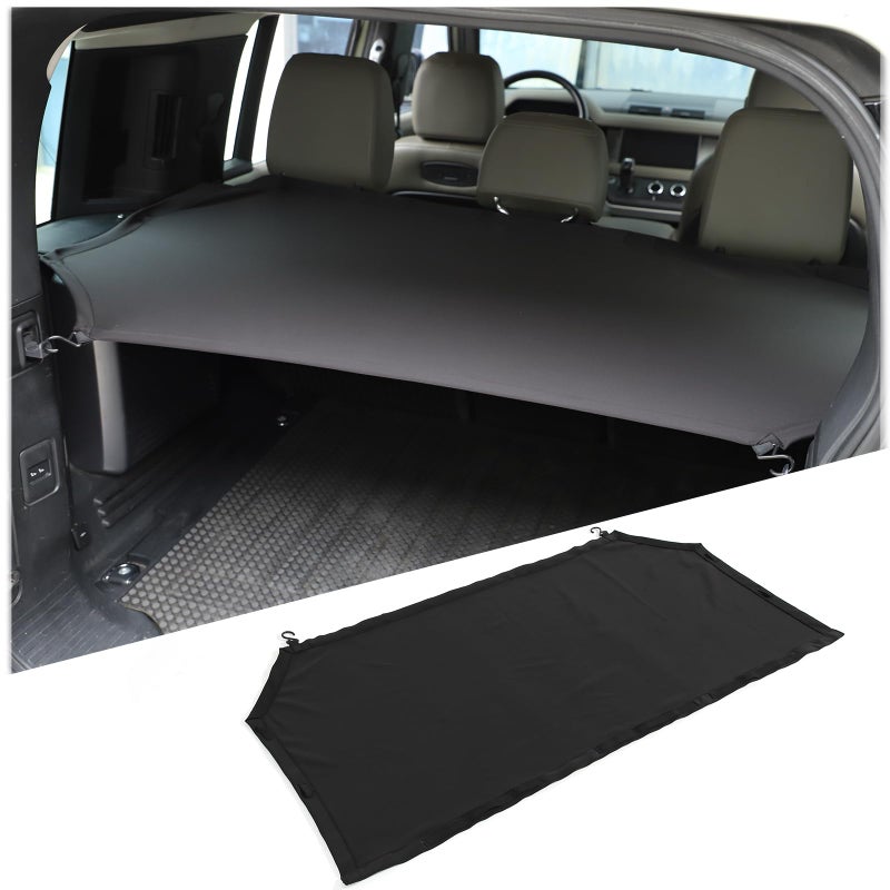 PIUGILH Trunk Cargo Cover Compatible with Land Rover Defender 110 20202025 Rear Trunk Cargo Luggage Security Shade Cover Interior Accessories