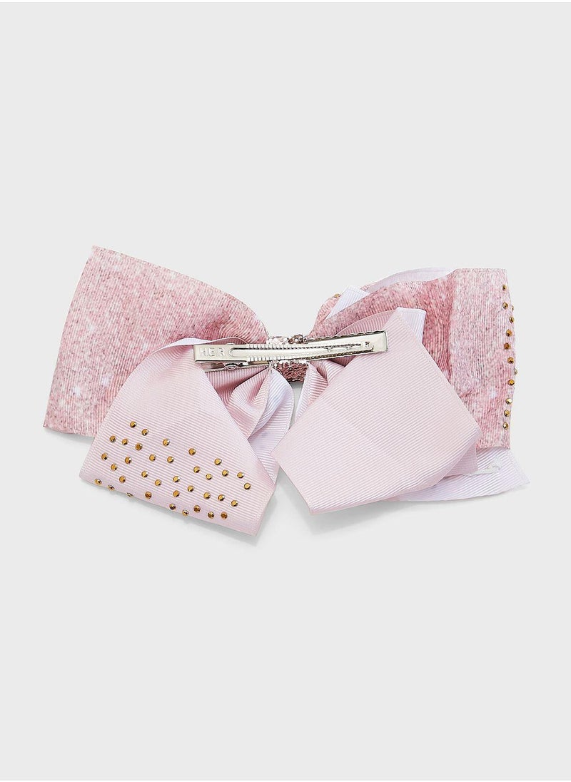Claires Kids Jojo Bow Hair Clip  - Image 2