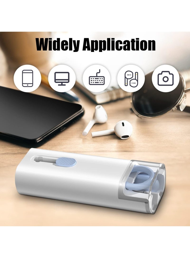Generic 7 in 1 Multifunctional Cleaning Tool, Earphones Cleaner Kit for AirPods, Keyboard Cleaning Brush, Portable Electronics Cleaning Kit for Laptop, PC, Keyboard, Earphones, Cell Phone  - Image 3