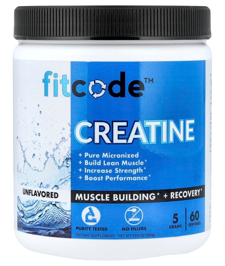 fitcode Creatine Unflavored 10.6 oz (300 g)