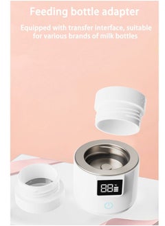TEN-M JOURNEY Portable Smart Baby Bottle Warmer Dual Function for Defrosting Warm Milk Heater & Thaw for Formula Breastmilk Keep Warm with Smart Temperature Control BPA Free  - Image 5