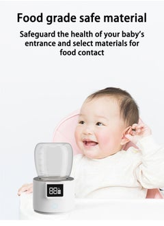 TEN-M JOURNEY Portable Smart Baby Bottle Warmer Dual Function for Defrosting Warm Milk Heater & Thaw for Formula Breastmilk Keep Warm with Smart Temperature Control BPA Free  - Image 3