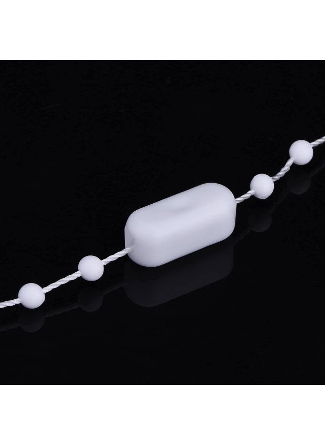 Pangda - Pangda 20 Pack Replacement Vertical Roman Roller Blind Ball Chain Cord Connector Clips - Image 1