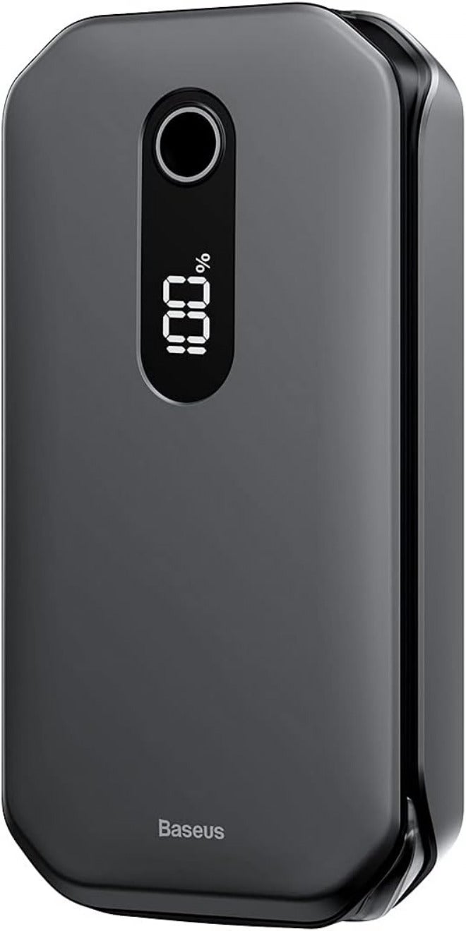 بيسوس مشغل السيارة Baseus Super Energy Pro لسيارات الديزل والبنزين 12 فولت (12000 مللي أمبير، 5 فولت/2.4 أمبير، تيار الذروة 1000 أمبير) أسود - Image 1