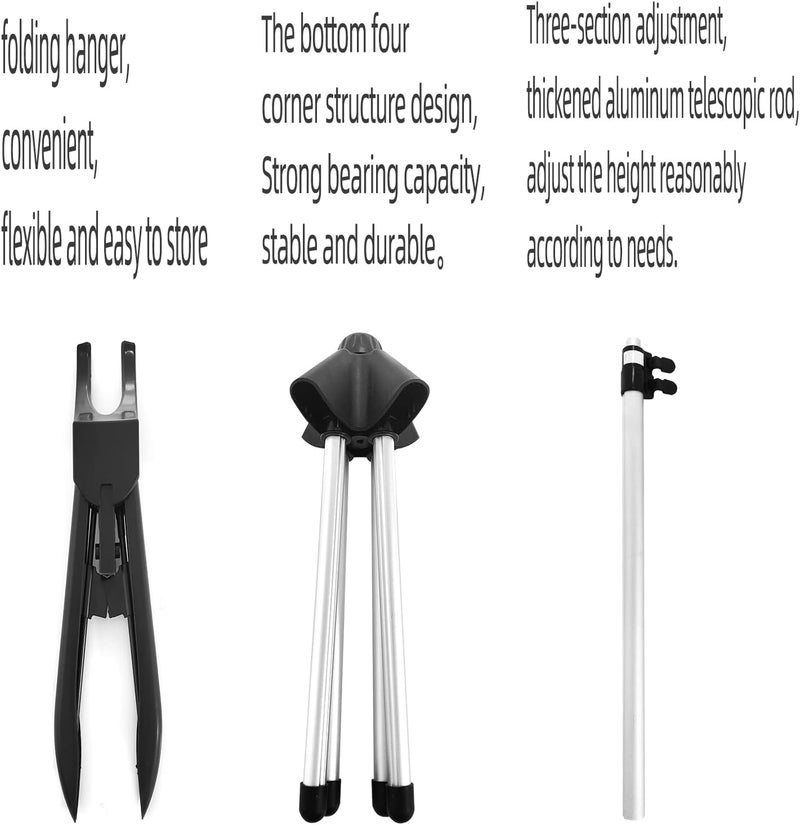 TONINT Garment hanger for steaming clothes with Ironing Gloves,Steam rack for clothes,Handheld garment steamer rack,Clothes hanger for steam ironing,Steam stand clothes,Steam iron steamer hanger standing - Image 4
