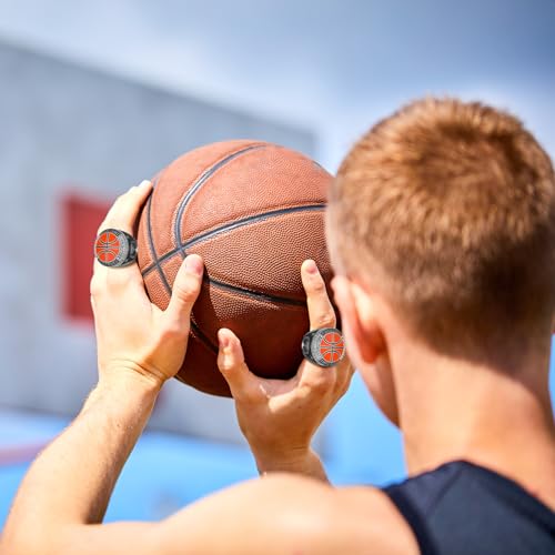 Highergo 10 Pcs Basketball Softball Baseball MVP Dancer Champion Trophy Ring with Display Stand Star Football Soccer Volleyball Golf Cheerleading Bowling Track Field - Image 5