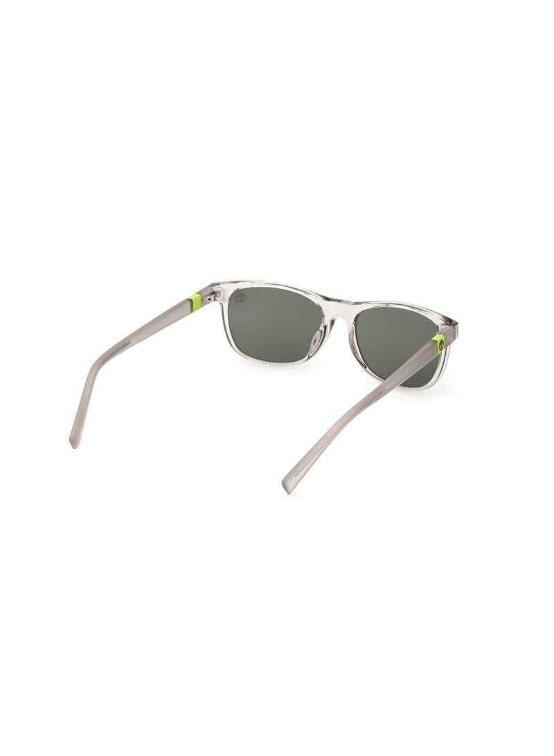 Timberland Full Rim Rectangular Teenage Boy Sunglass Tb932720N52  - Image 5