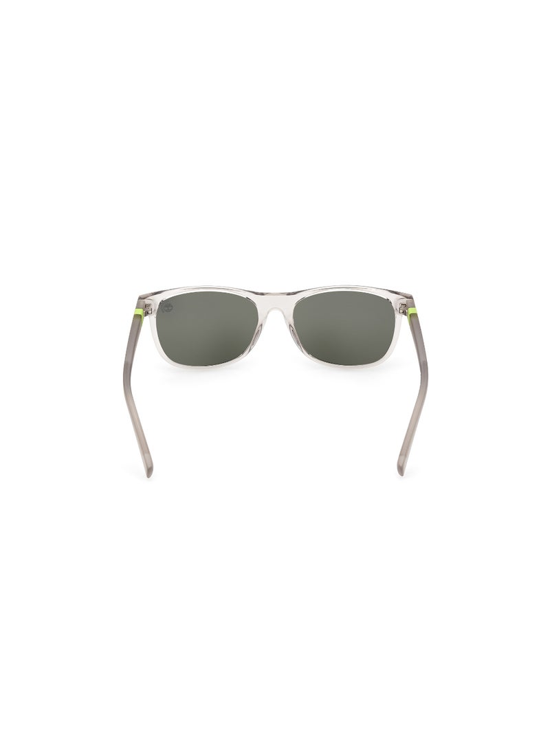 Timberland Full Rim Rectangular Teenage Boy Sunglass Tb932720N52  - Image 4