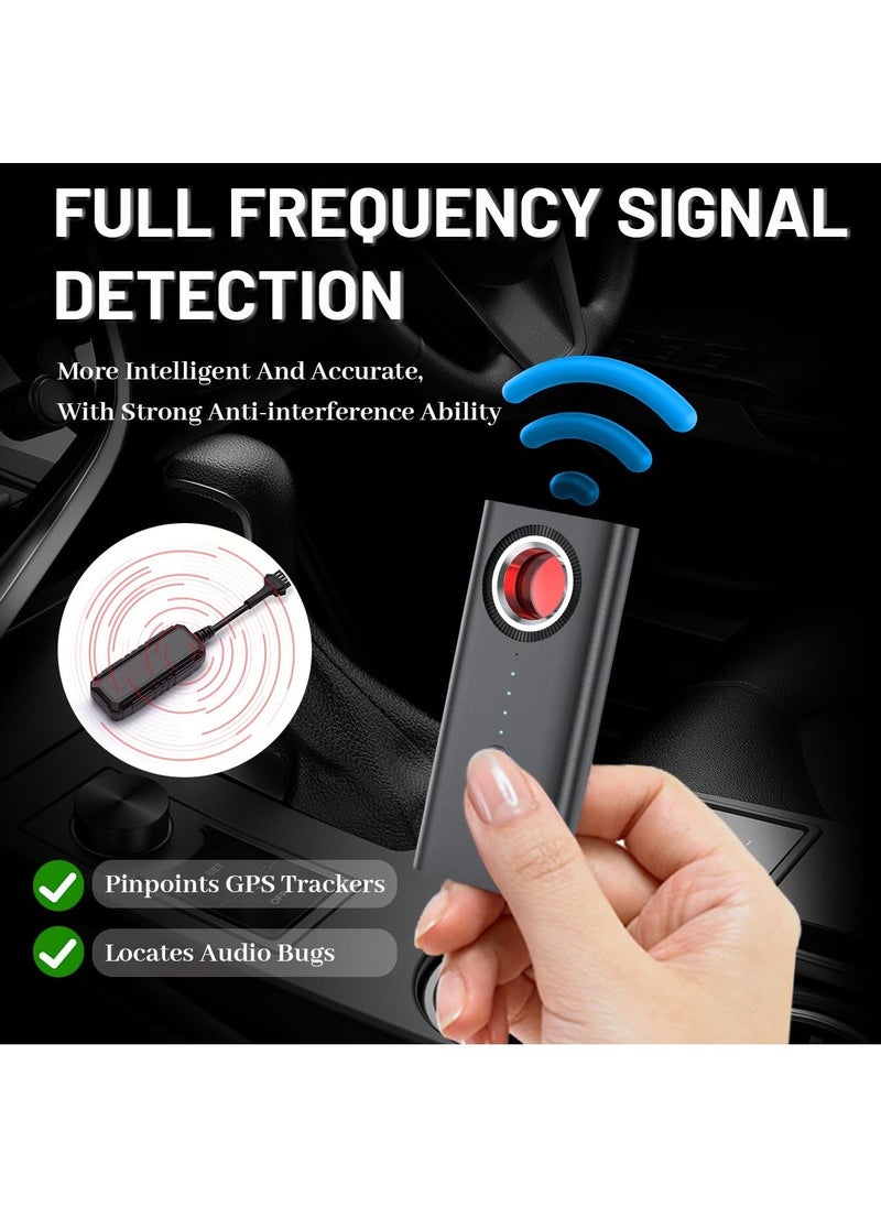 Generic Portable Hidden Camera Detectors,GPS Tracker Detector,Anti Spy Wireless Signal Scanner,Listening Device Detector,5 Levels Sensitivity for Home Office Travel Car  - Image 5