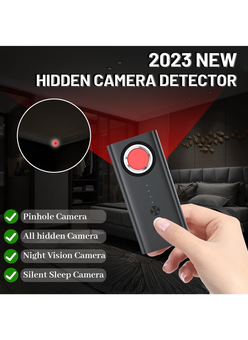 Generic Portable Hidden Camera Detectors,GPS Tracker Detector,Anti Spy Wireless Signal Scanner,Listening Device Detector,5 Levels Sensitivity for Home Office Travel Car  - Image 4