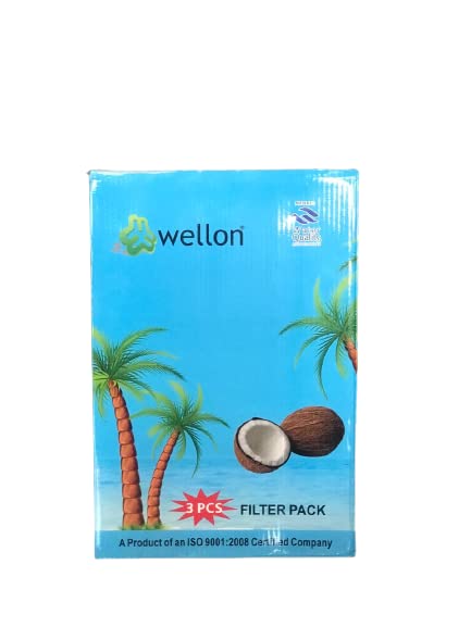 Wellon Plus Coconut Carbon Inline Set for Water Purifier 1pcs - Image 2