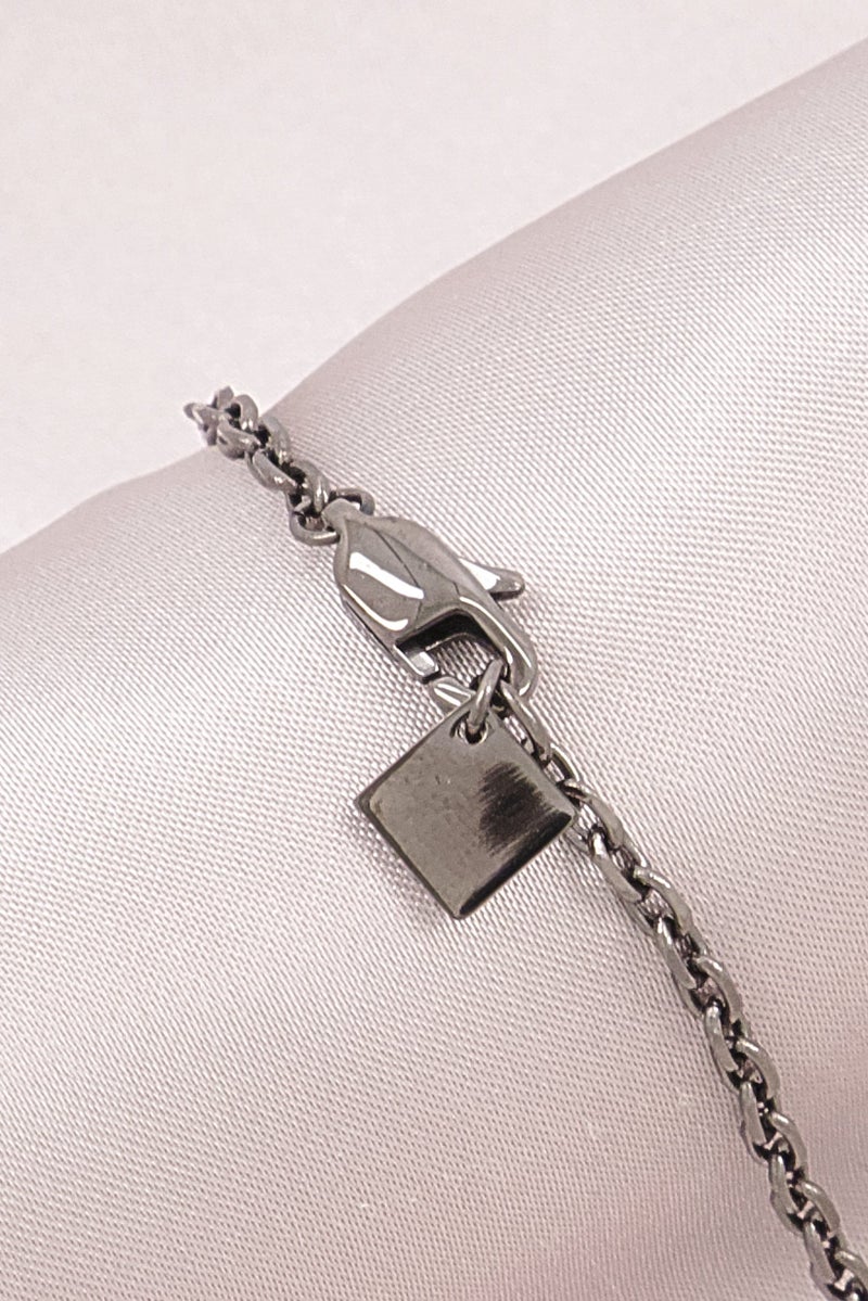 CERRUTI 1881 Men Fashion CIAGN2216802 Stainless Steel Chain Necklace, Black - Image 4