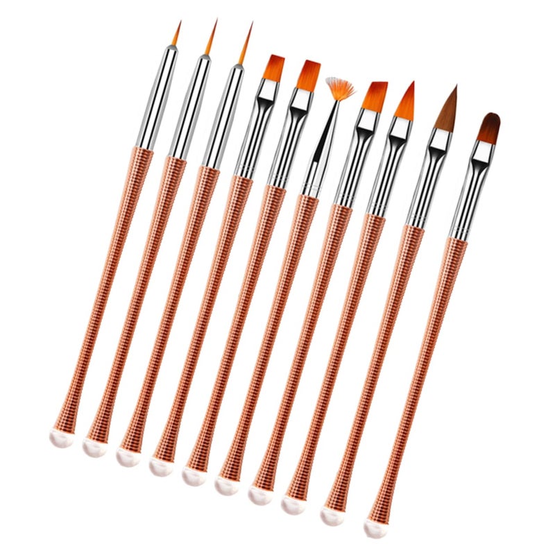 20 Pcs Portable Nail Art Pen Brush Set For Beginners Easy Use Painting Supplies - Image 3