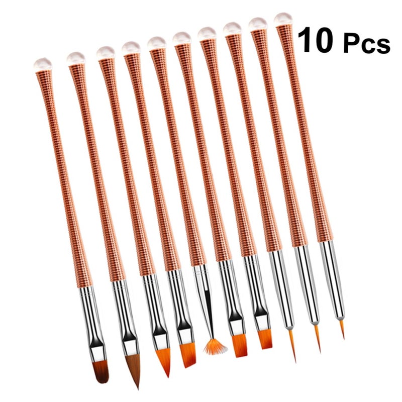 20 Pcs Portable Nail Art Pen Brush Set For Beginners Easy Use Painting Supplies - Image 4