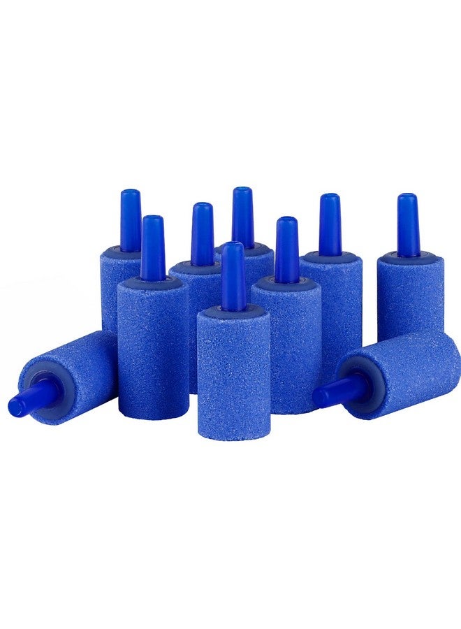 Pawfly Aquarium Air Stone 1 Inch Cylinder, Fish Tank Air Bubble Diffuser Airstone for Nano Air Pumps Small Buckets and Fish Tanks, 12 Pack - Image 1