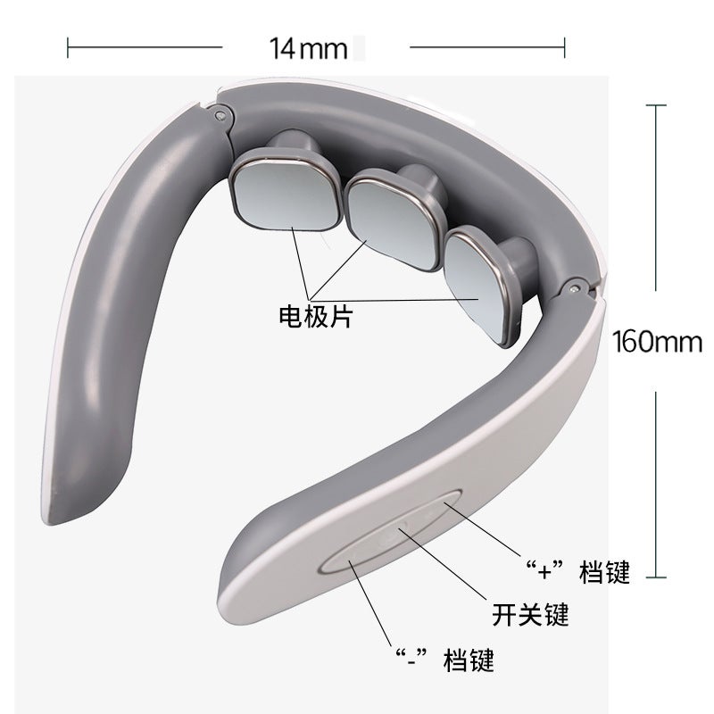 Rechargeable Cervical Spine Massager – Three-Head Neck and Shoulder Physiotherapy Instrument - Image 4