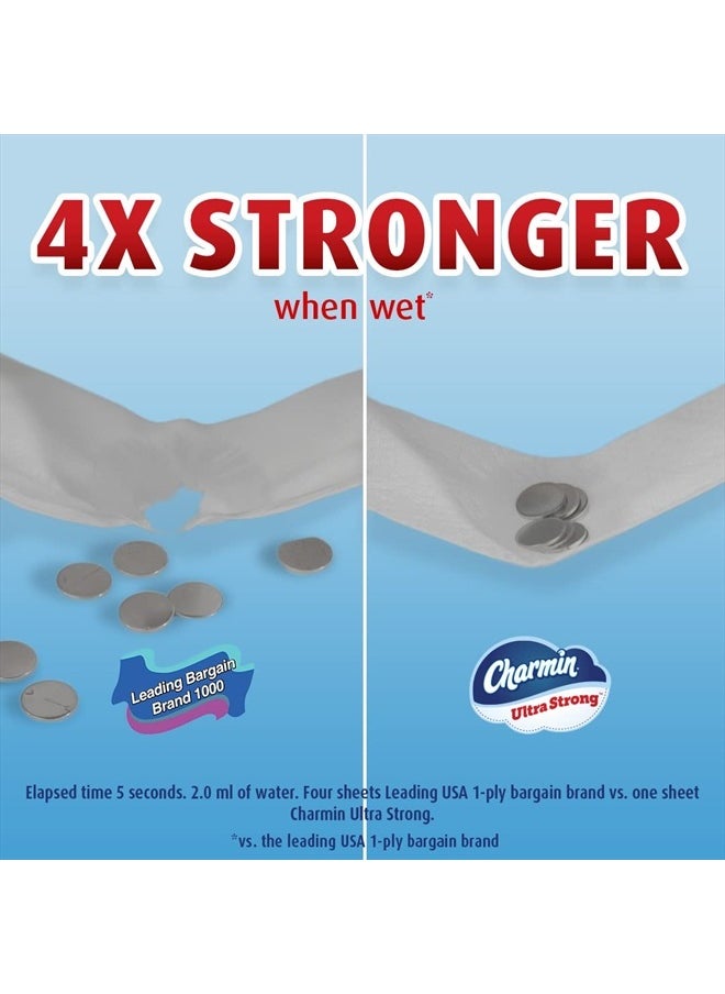 Charmin Ultra Strong Toilet Paper, 6 Mega Rolls = 24 Regular Rolls  - Image 3