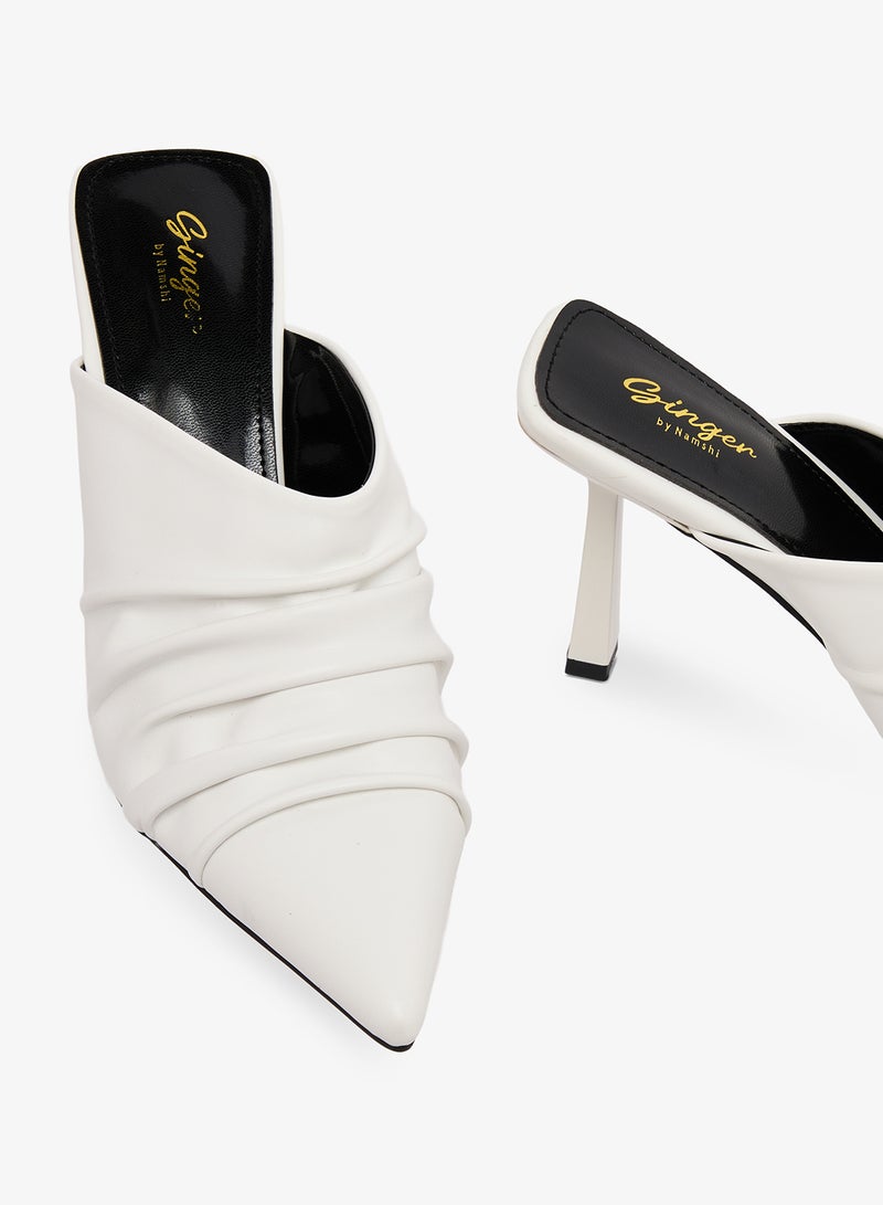 Ginger Open Back High Heel Pumps - Image 4