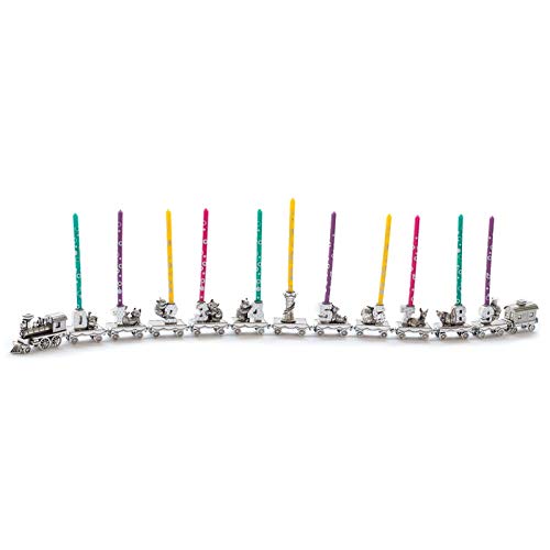 DANFORTH Birthday Train Engine – Candleholder - Handcrafted Pewter Birthday Party Decorations – 1 1/2" Tall by 2 1/2" Wide, Made in USA - Image 4