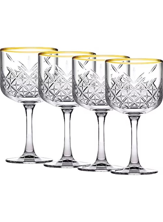 Paşabahçe Pasabahce Timeless GT Stemware 490cc – 4-Piece Premium Wine Glass Set GB - Image 2