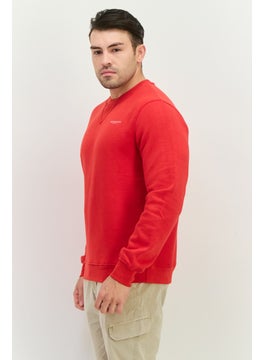 Men 2 Pieces Crew Neck Brand Logo Long Sleeve Sweatshirts, Red - pzsku/Z2625A97B63C8EEB8D0EBZ/45/_/1739455667/ffdcaf19-d13f-46c6-8ee0-b48ec86be5dd