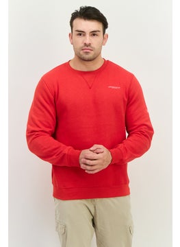 Men 2 Pieces Crew Neck Brand Logo Long Sleeve Sweatshirts, Red - pzsku/Z2625A97B63C8EEB8D0EBZ/45/_/1739455679/7de95c09-88f4-4d35-b88a-89dd95156055