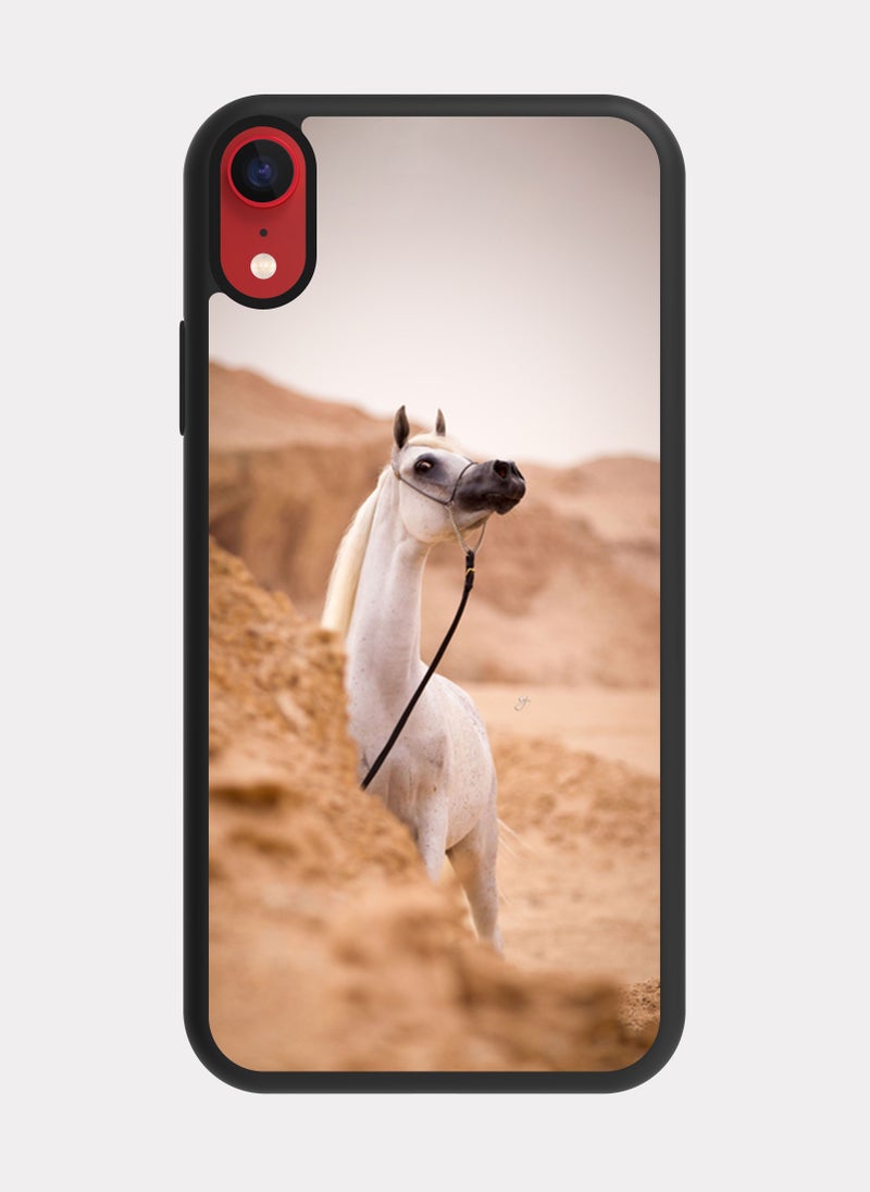 PXLAAT iPhone XR case cover Arabian Horse - Image 1