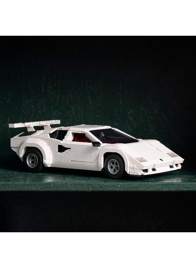 LEGO Icons Lamborghini Countach 5000 Quattrovalvole 10337 Building Set (1506 Pieces) - Image 5