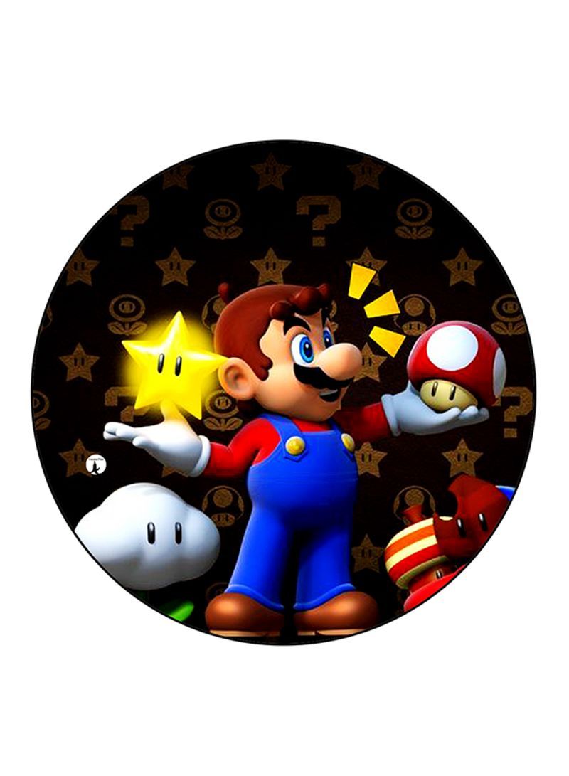RKN Video Game Super Mario Printed Mouse Pad Multicolour
