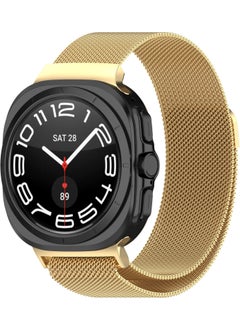 Techmaster Samsung Galaxy Watch 7 Ultra Compatible Metal Mesh Magnetic Strap  - Image 1