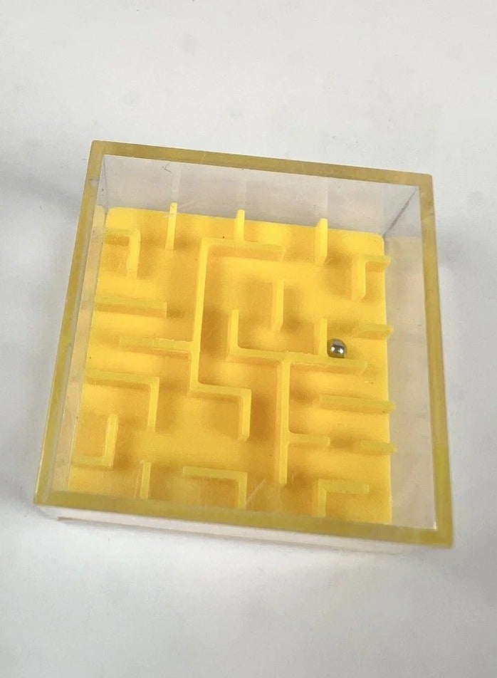 لعبة مكعب متاهة الكرة الفضية – لتنمية مهارات التركيز والتنسيق للأطفال - Image 2