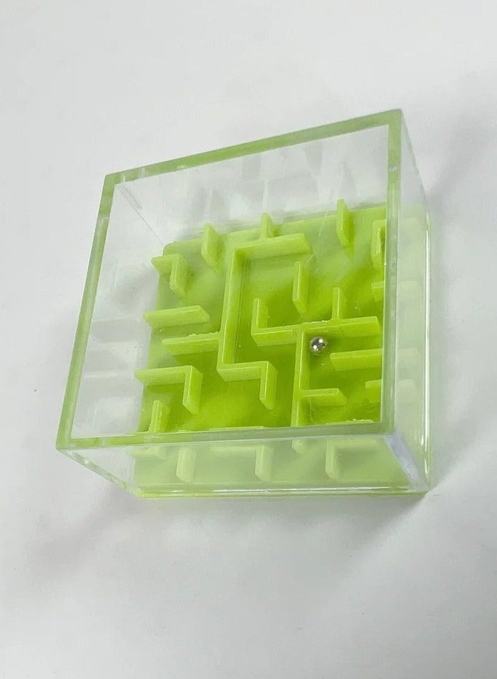 لعبة مكعب متاهة الكرة الفضية – لتنمية مهارات التركيز والتنسيق للأطفال - Image 3