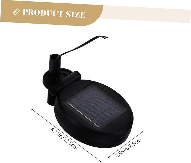 Rotatable Solar Charger 2 Pack for Camping Garden Lights Compact Landscape Lighting Panel - Image 3