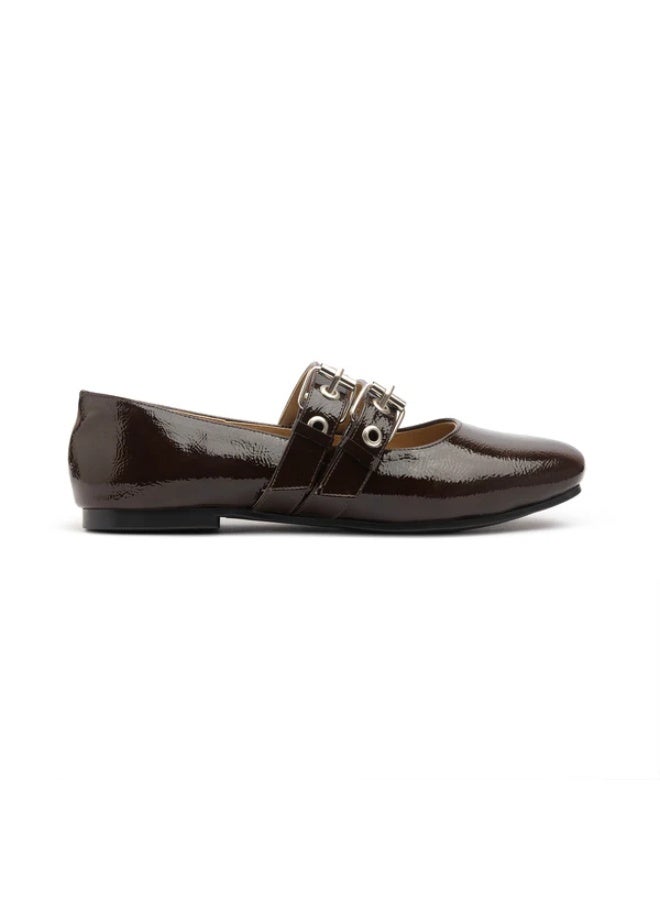 TGS Double Belt Flat Mary Janes - Image 1