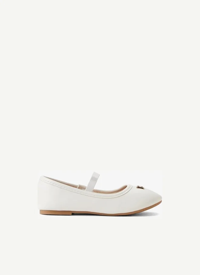 فلورا بيلا من شو إكسبرس حذاء باليرينا بناتي بشريط لاصق