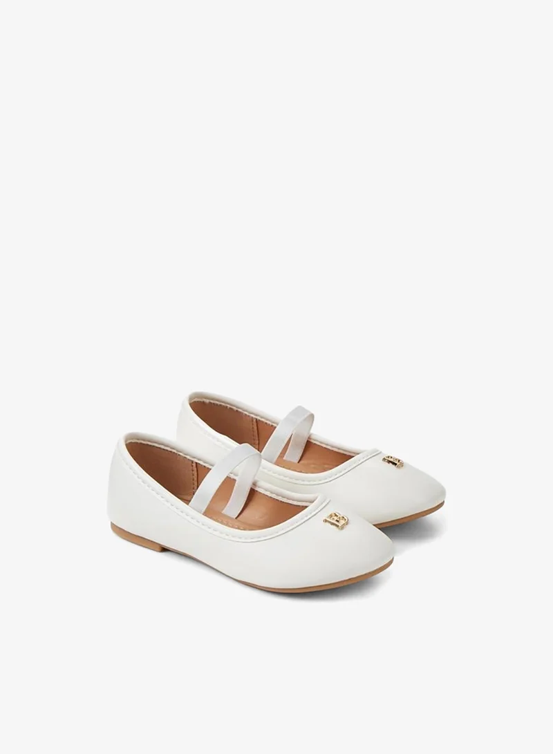 فلورا بيلا من شو إكسبرس حذاء باليرينا بناتي بشريط لاصق