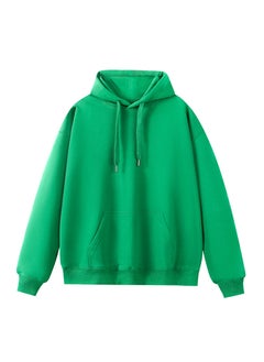 Generic 600g Heavyweight Silver Fox Fleece Hoodie Unisex Autumn Winter Love Sweatshirt Jacket Ivory-Hoodie  - Image 4