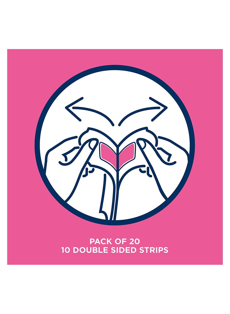 12 قطعة من شرائح الشمع الباردة لازالة الشعر للبشرة الحساسة - Image 4