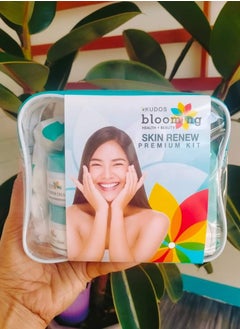 Kudos A collection of Kudos Blooming products to rejuvenate and care for the skin 