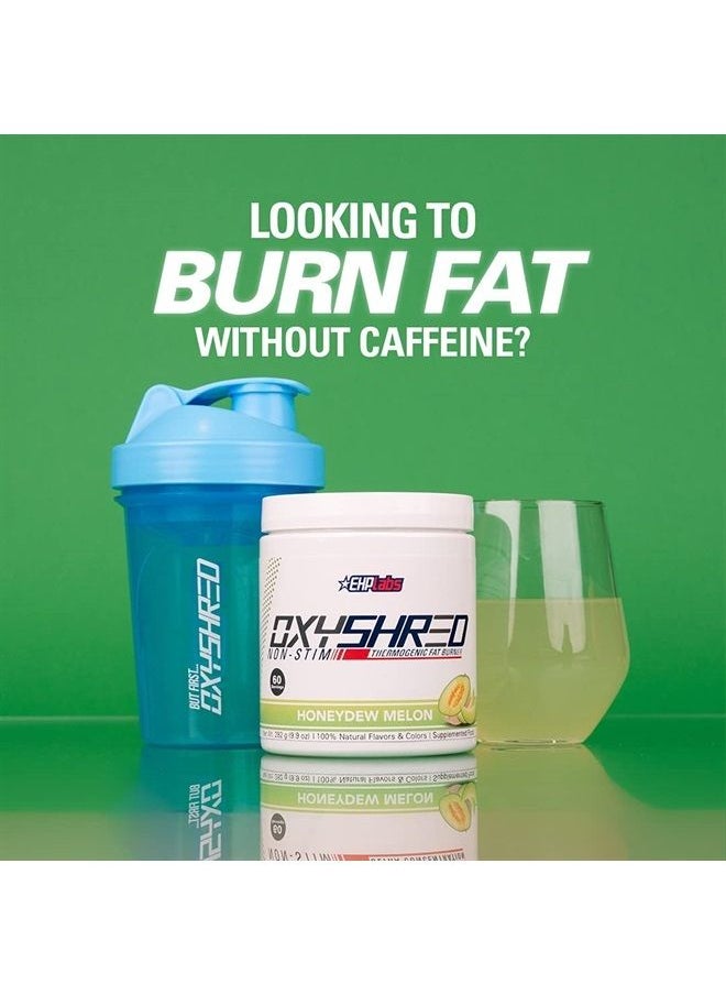 مكمل غذائي غير منشط لتمزيق العضلات من EHPlabs OxyShred - يعزز تمزيق العضلات، ويعزز الطاقة، ويؤخذ قبل التمرين، ويعزز الحالة المزاجية - Appletini، 60 وجبة