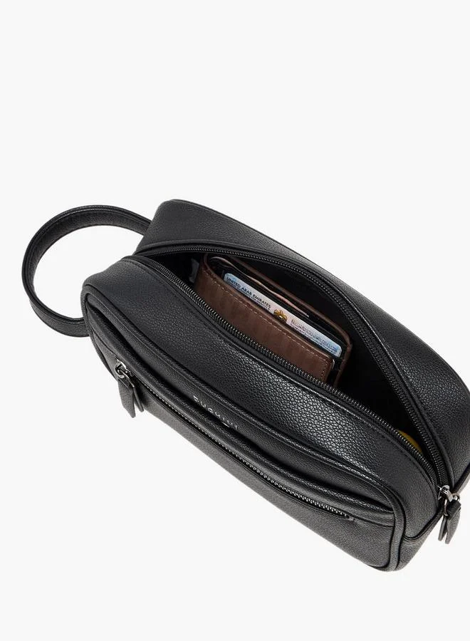 DUCHINI BLACK Men Solid  Wrist Strap Pouch for Men | Best Price UAE