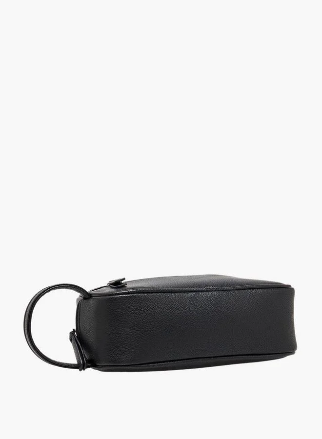 DUCHINI BLACK Men Solid  Wrist Strap Pouch for Men | Best Price UAE