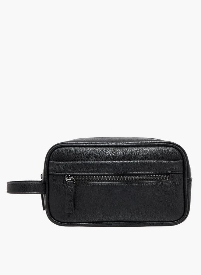 DUCHINI Men Solid  Wrist Strap Pouch