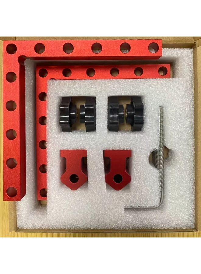 مجموعتان 5 5 بوصة مشابك زاوية قائمة 90 درجة من سبائك الألومنيوم لمشابك زوايا النجارة - Image 5