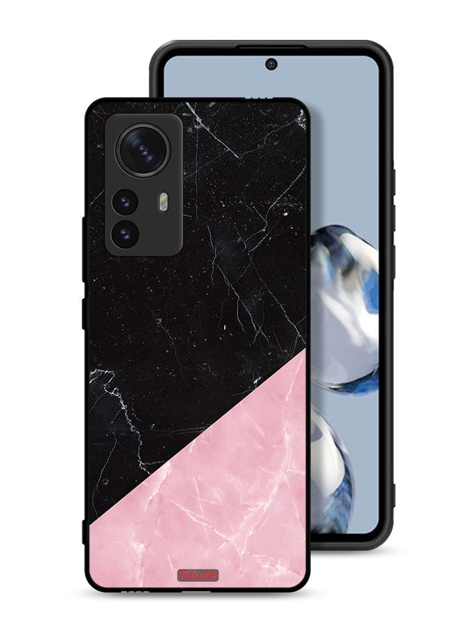 Tolwak Xiaomi 12 Pro Protective Case Cover Marble Pattern - Image 1