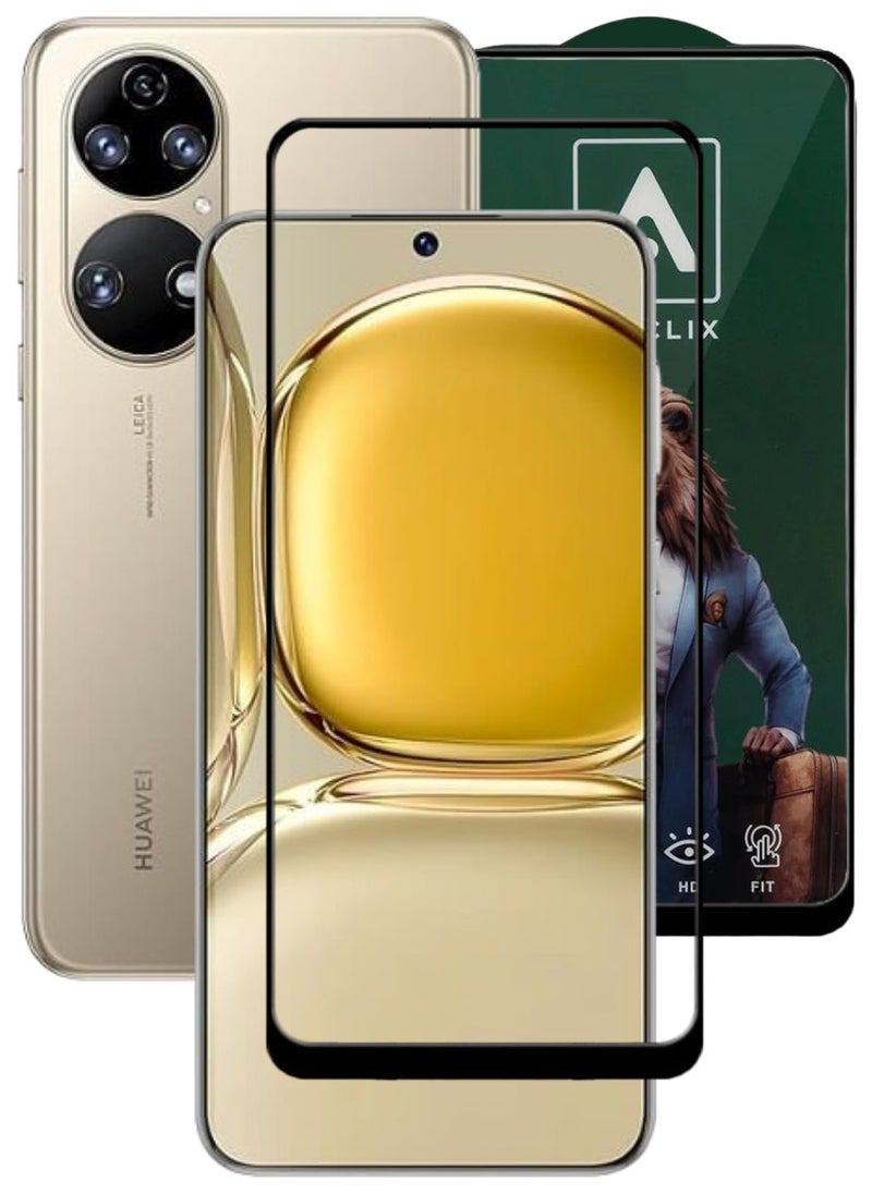 Antistatic ESD Dustproof Premium Quality High Definition Tempered Glass Screen Protector Designed For Huawei P50